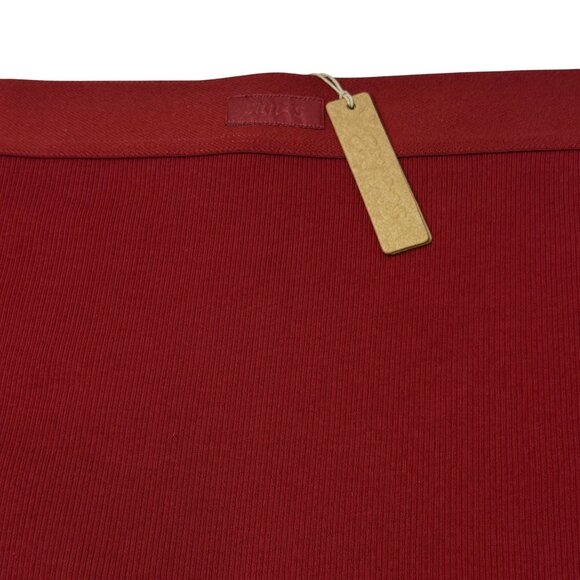 SKIMS Cotton‎ Rib Boy Shorts Brick XL - Picture 3 of 9